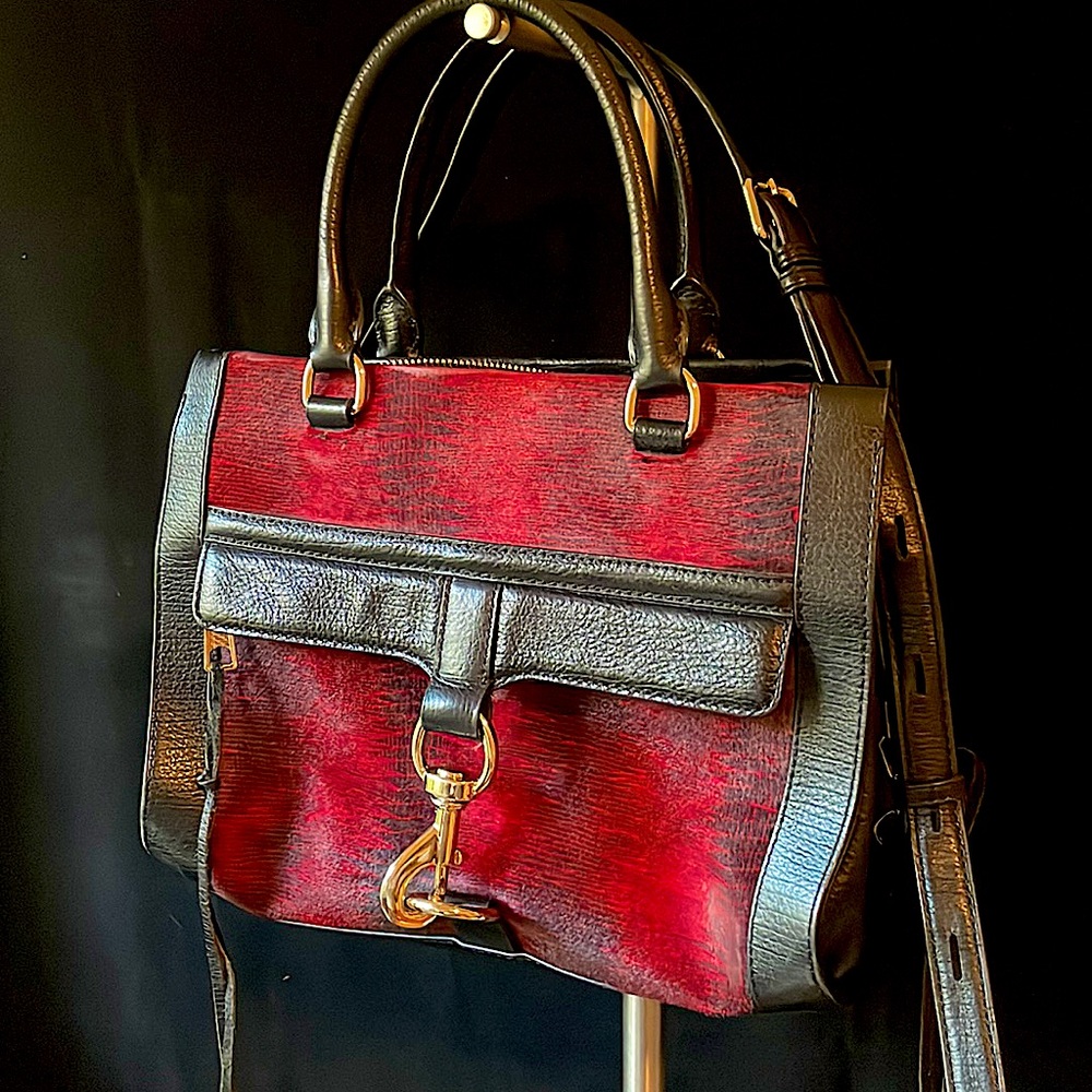Rebecca Minkoff M.A.B. Calf hair and Leather Satchel/Crossbody